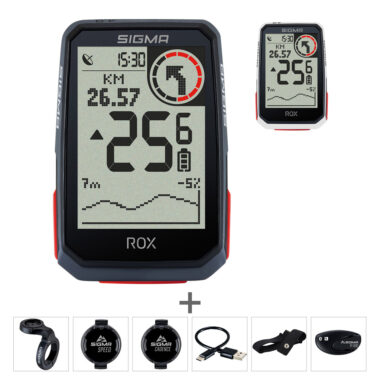 Sigma Rox 4.0 Gps 30 Funciones negro cuentakilómetros bicicleta
