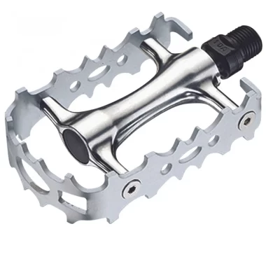 Pedales VP Aluminio Eje Cro-Moly 195E Silver