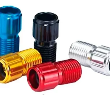 Adaptador Para Inflar Válvula Fina Aluminio x 1