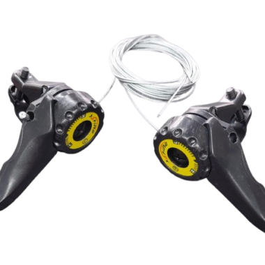 Comandos de cambio MTB  Shine 6x3 vel Par