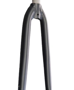 Horquilla ruta 1"  aluminio trabuco acero rosca